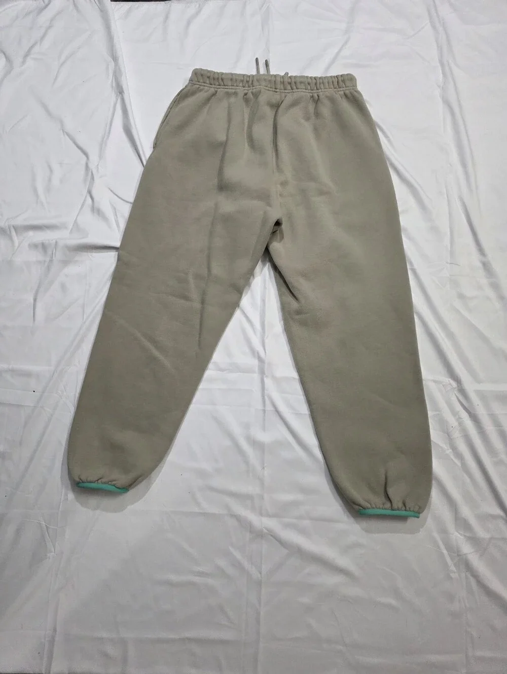 Fear of God Essentials Mens Sweatpants Tan Fleece Joggers